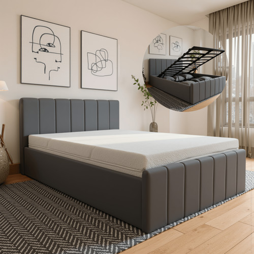 Ottoman storage bed - bed, frame