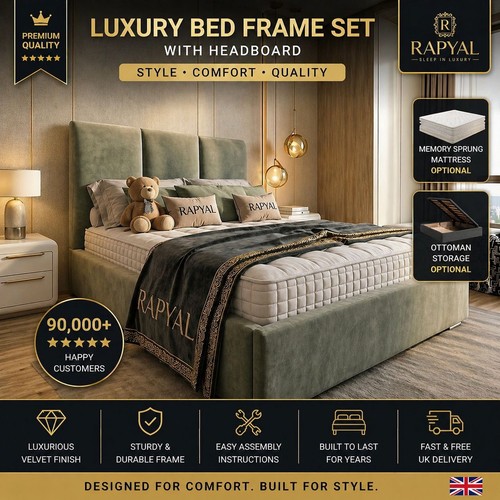 Ottoman storage bed panel - bed,