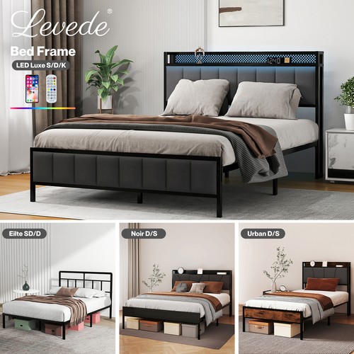 Levede bed frame metal - frame,