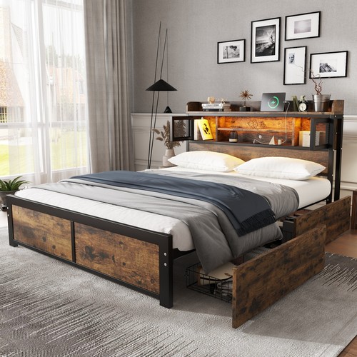 4ft6 double bed - double,