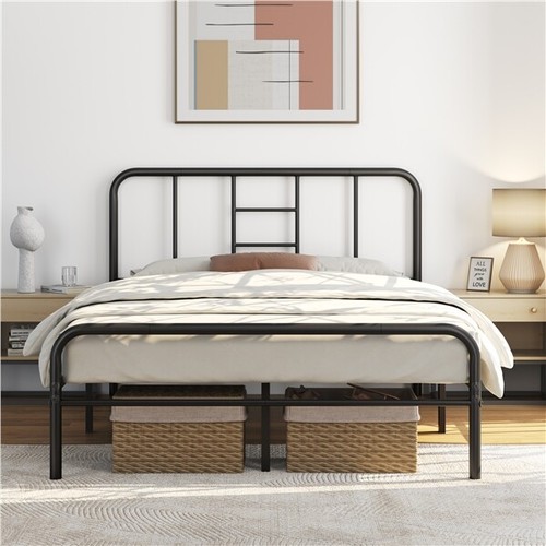 Metal bed frame - bed,