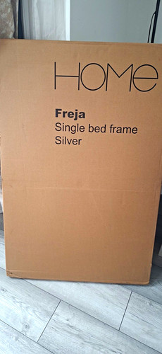 Home freja single metal bed - home,