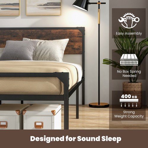 King size industrial slatted - size,