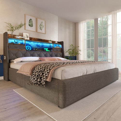 4ft6 double ottoman - double,