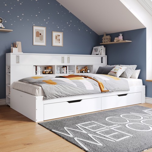 4ft6 double bed - double,