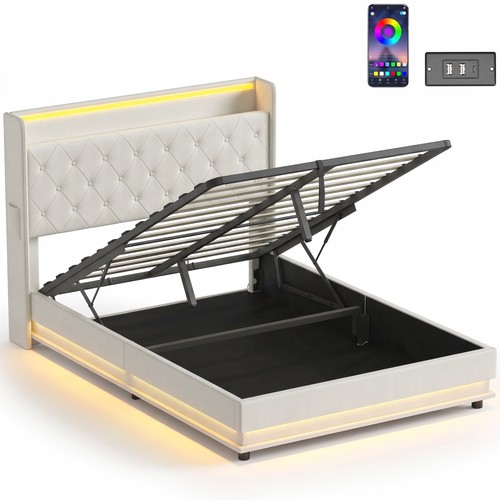 4ft6 double bed - double, frame