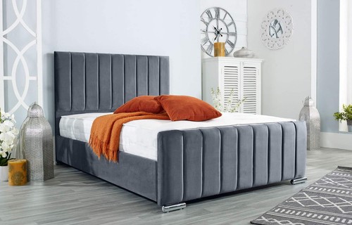 Panel plush velvet - plush, upholstered