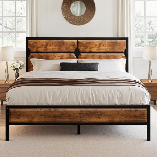 Vecelo 4ft6 bed frame - 4ft6,