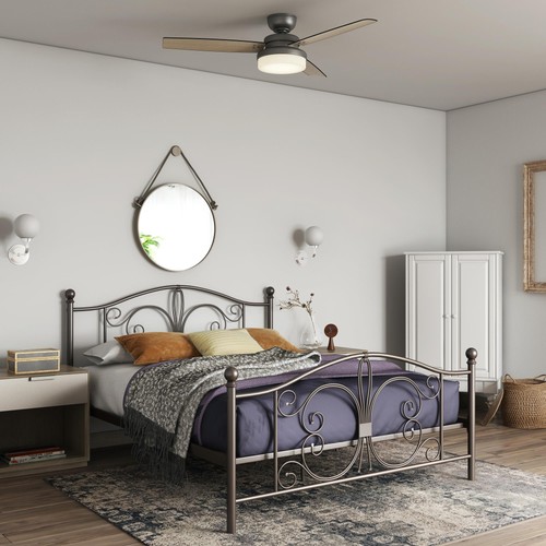 Bombay metal double - double, bed