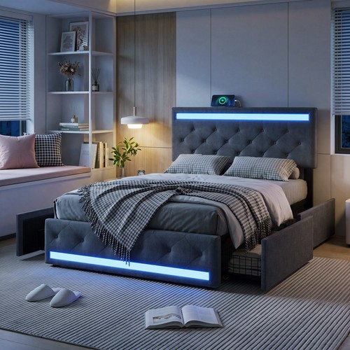 4ft double bed frame - 4.4ft, 4