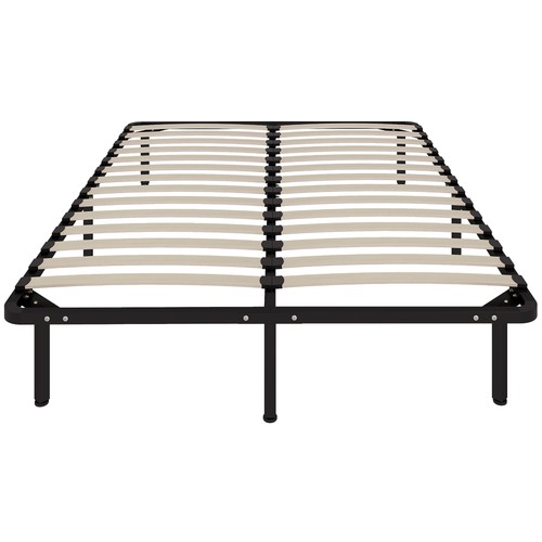 Homcom 4ft6 double bed frame - bed,