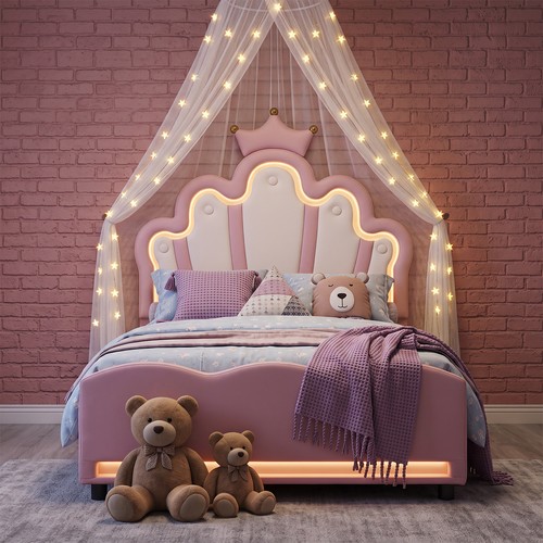 Girls princess bed - girls, frame