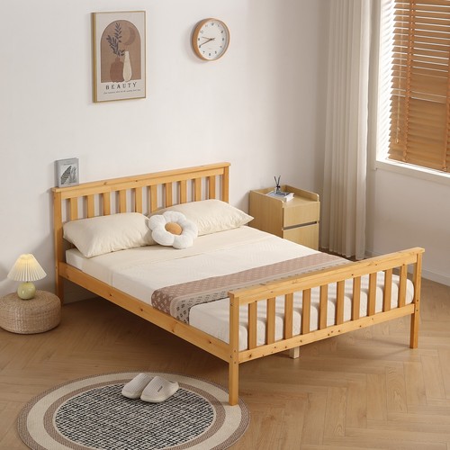 Double bed pine - double,