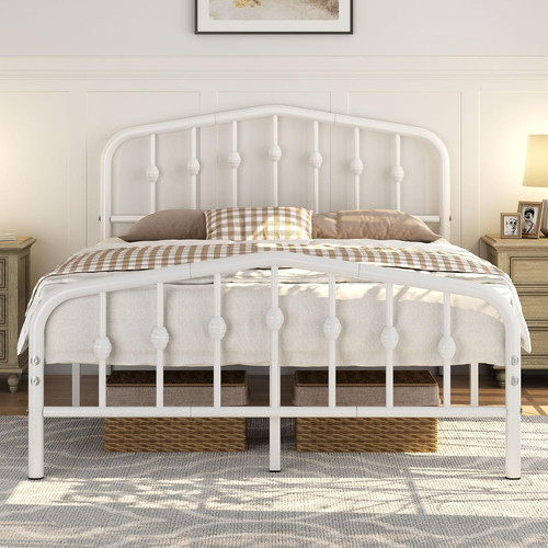 Stylish 4ft6 double bed frame - bed,