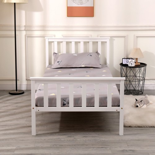 Single bed pine frame - single,