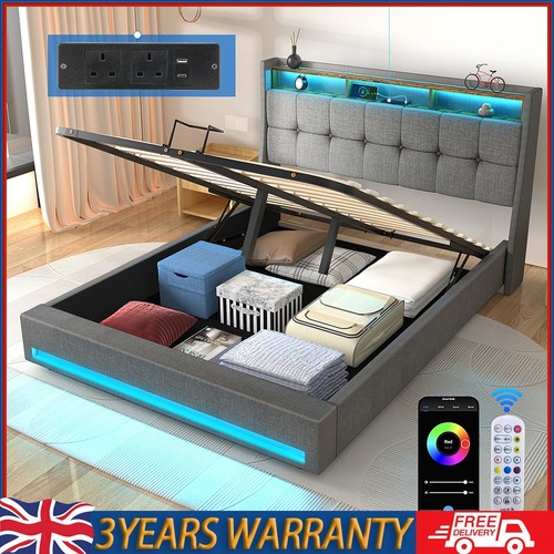 Double size bed frame metal - double,