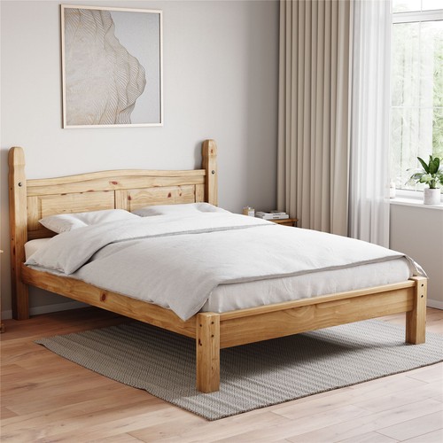 Corona double bed 4ft6 - bed, low