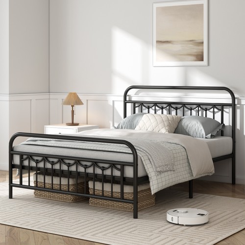 Metal bed frame headboard - metal,