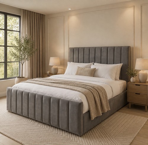 Luxury panello bed - luxury,