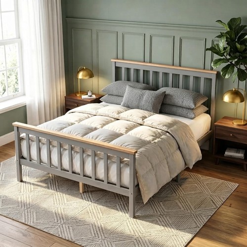 Space saving 4ft6 double bed - space-saving,
