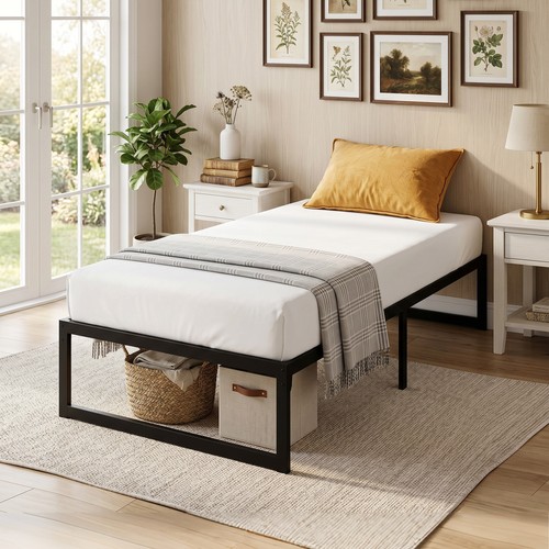 3ft bed frame - with, underbed