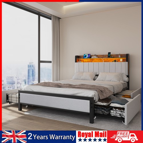 4ft6 double size - double, bed