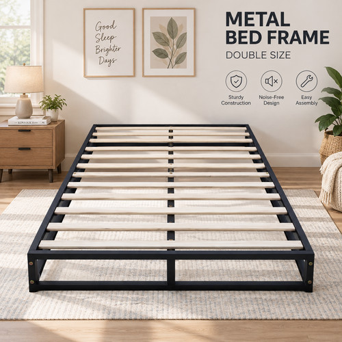 King double single metal - /,