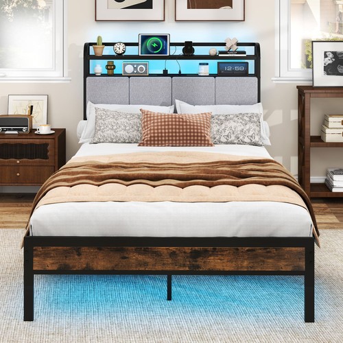 Double size bed - double, w/