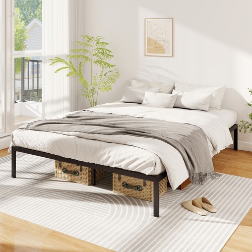 Metal bed frame 30cm - bed,